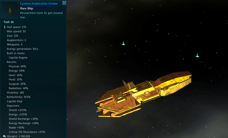 Lyceum Exploration Cruiser