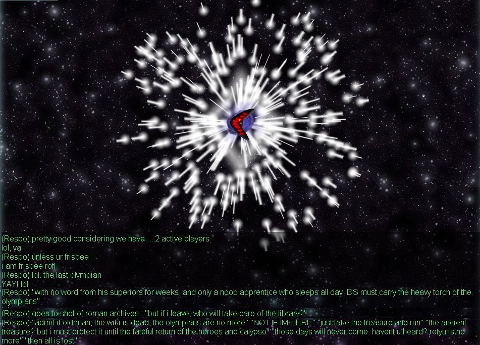 My DM can tear holes in spacetime, look at him go!